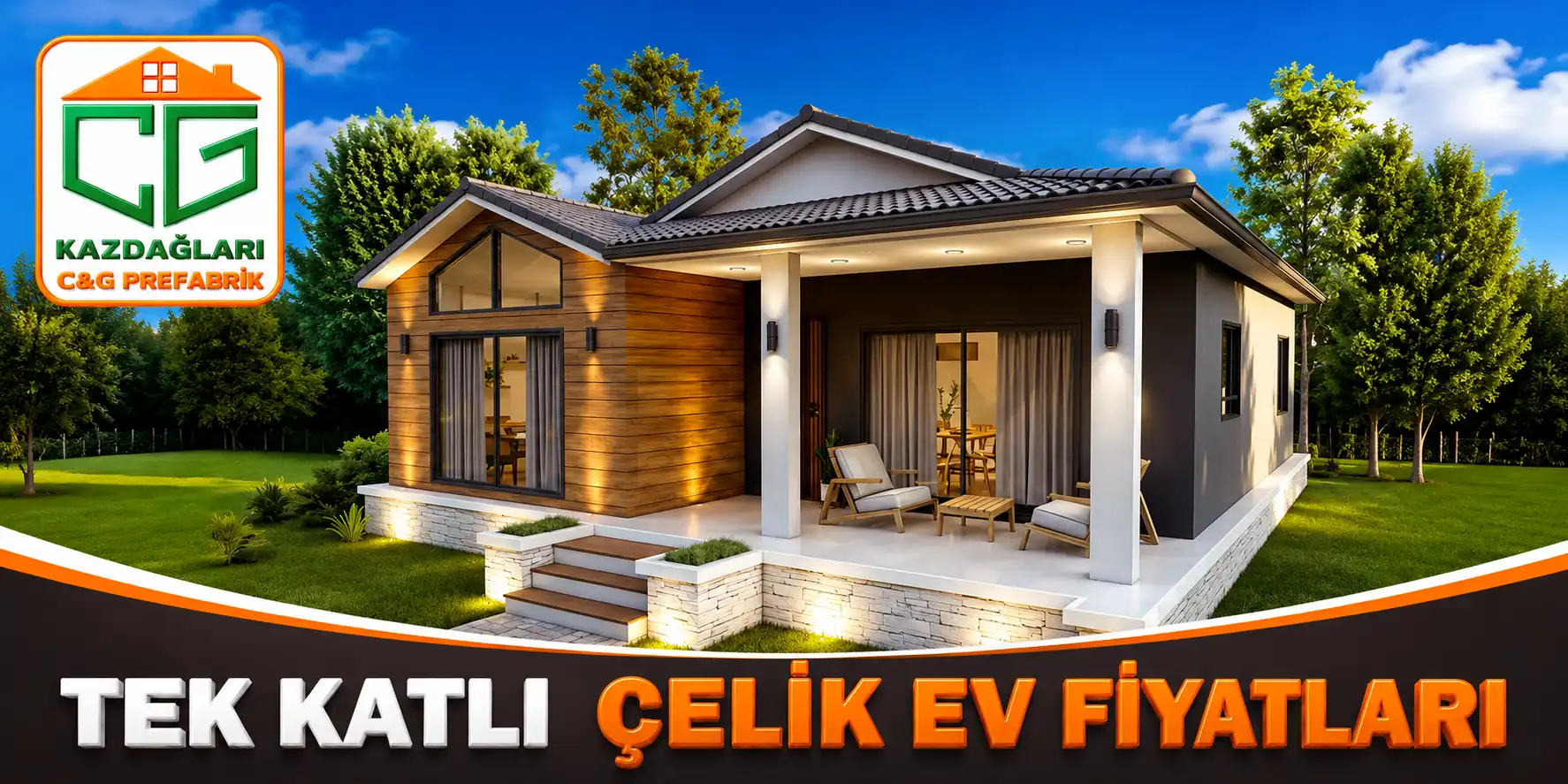 TEK KATLI ÇELİK EVLER